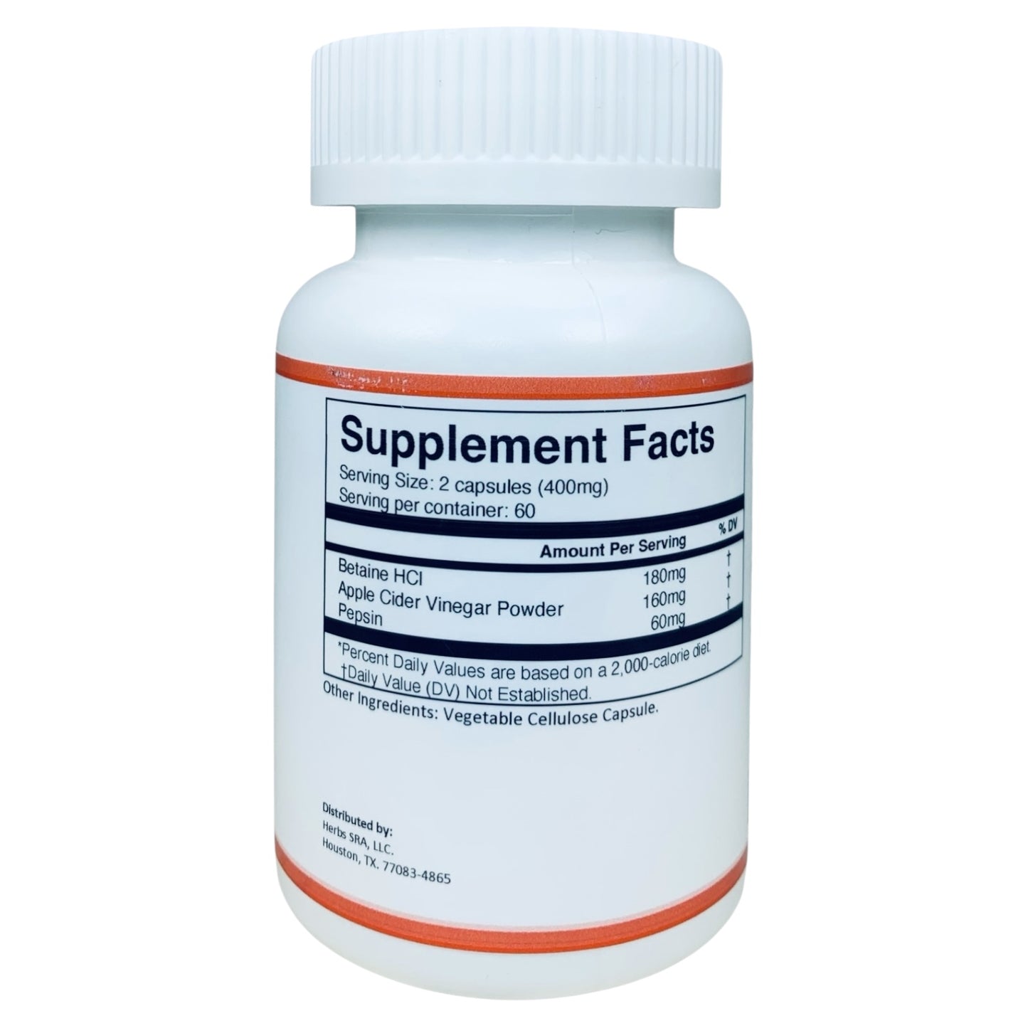 Betain HCL and Peptin