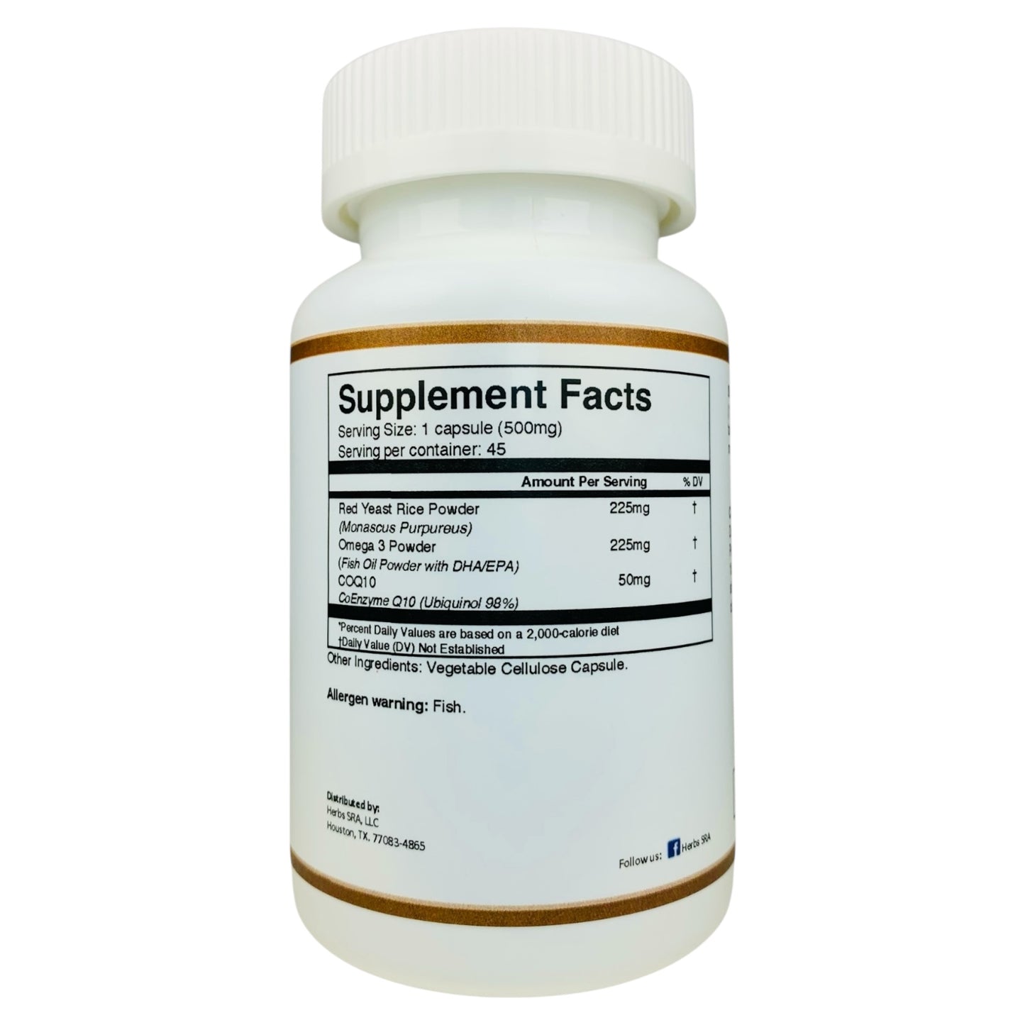 RED YEAST RICE, OMEGA 3, C0Q10