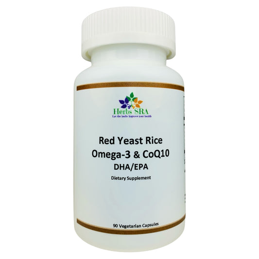 RED YEAST RICE, OMEGA 3, C0Q10