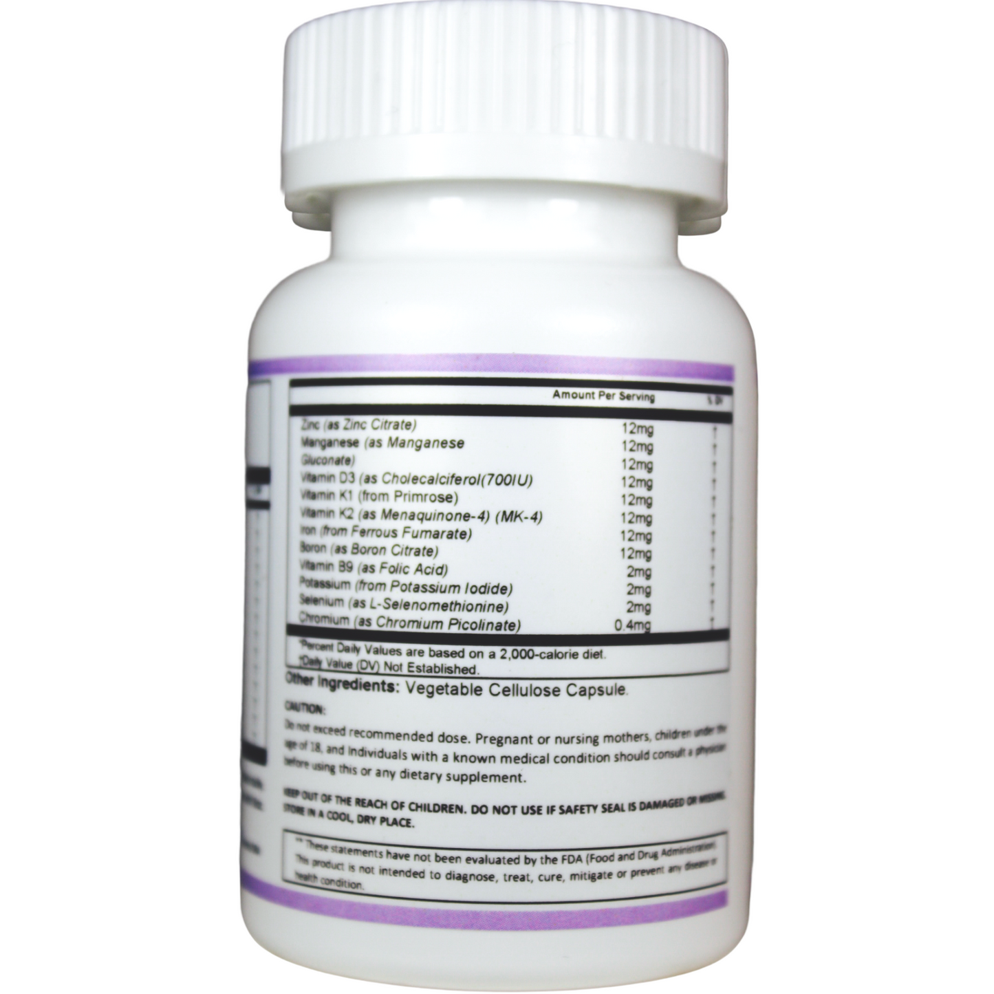 VITAMIN AND MINERAL COMPLEX